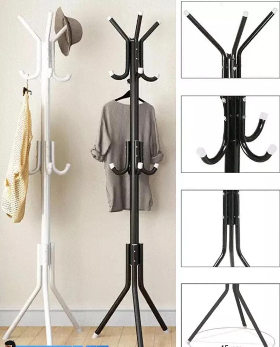 Metal Coat Umbrella Stand Garment Rack - Image 1