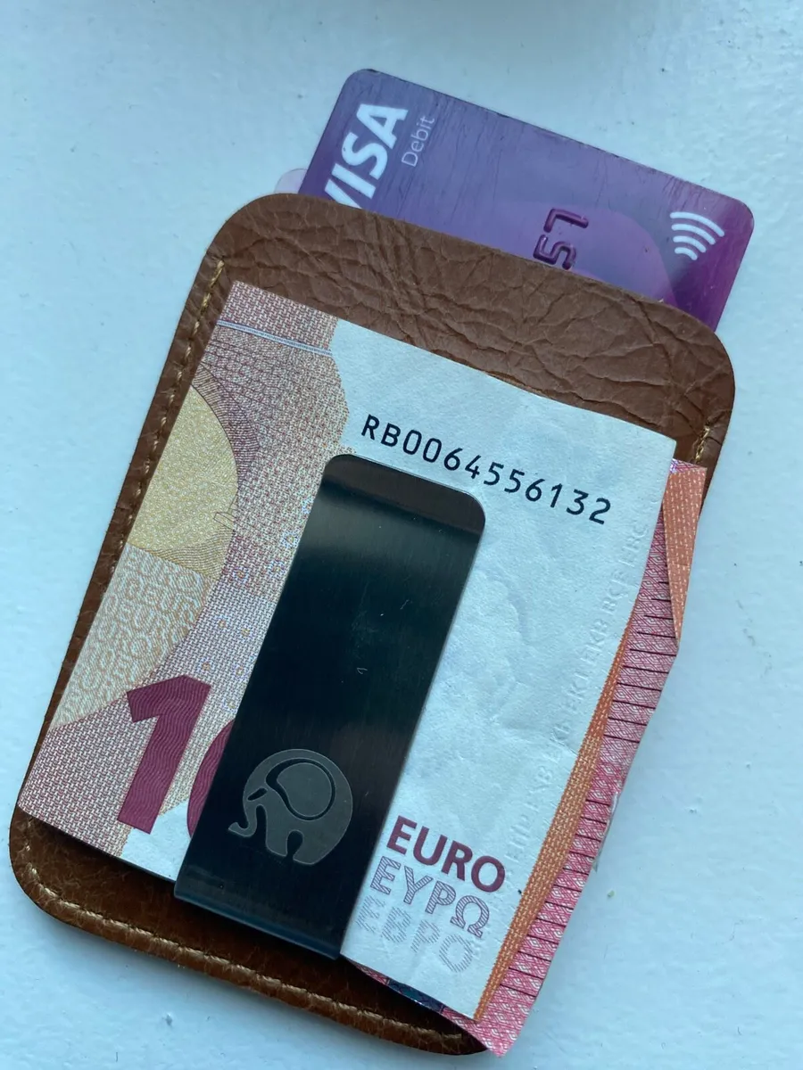 NEW-Leather Card & Note Wallet - Image 3