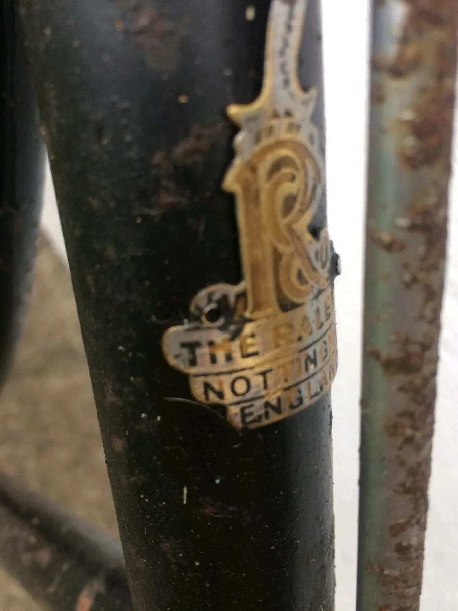 High Nelly Black Raleigh Bicycle For Sale - Image 4
