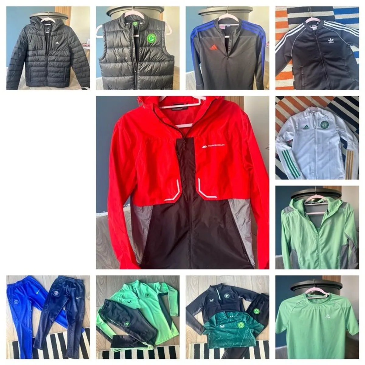Boys Clothes branded size kids Large and X large Monterix Monterrain Adidas Nike Castore - Image 1