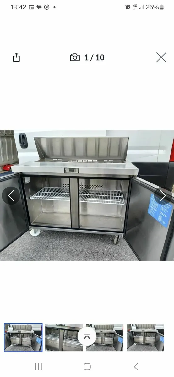 Staneless steel cabbinet..prep unit new... - Image 1