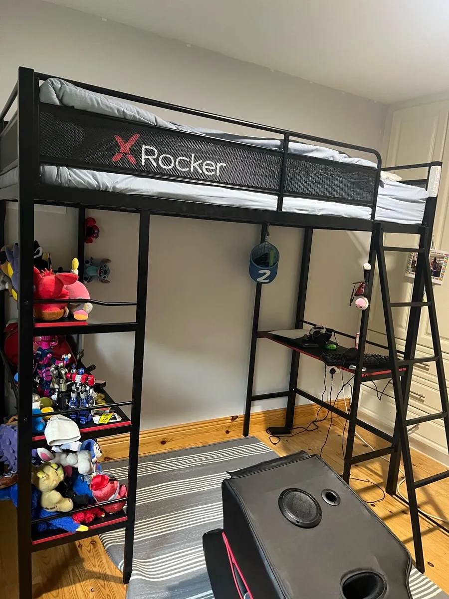 X rocker gaming bed - Image 1