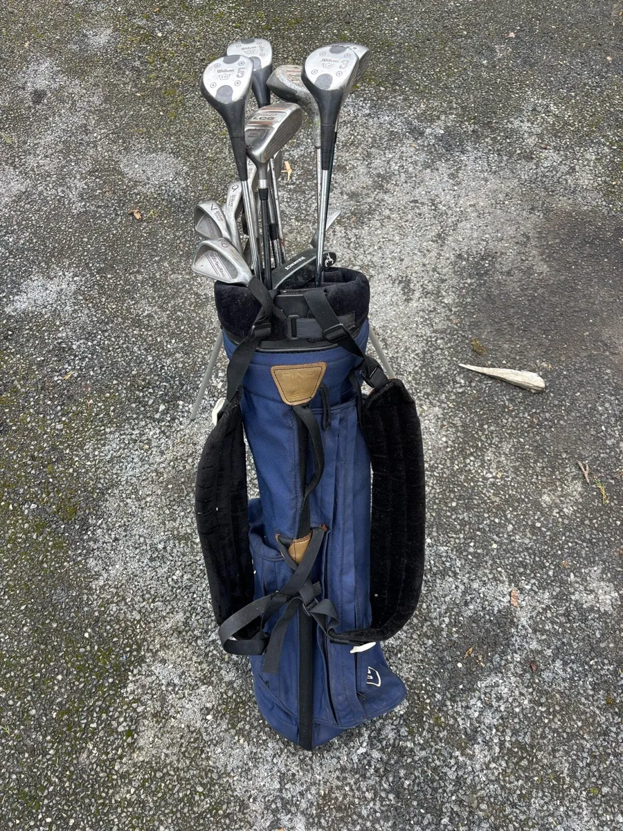 Golf clubs and bag 150  or nearest offer - Image 1