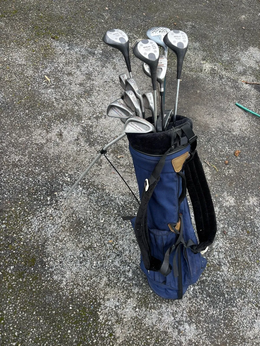 Golf clubs and bag 150  or nearest offer - Image 2