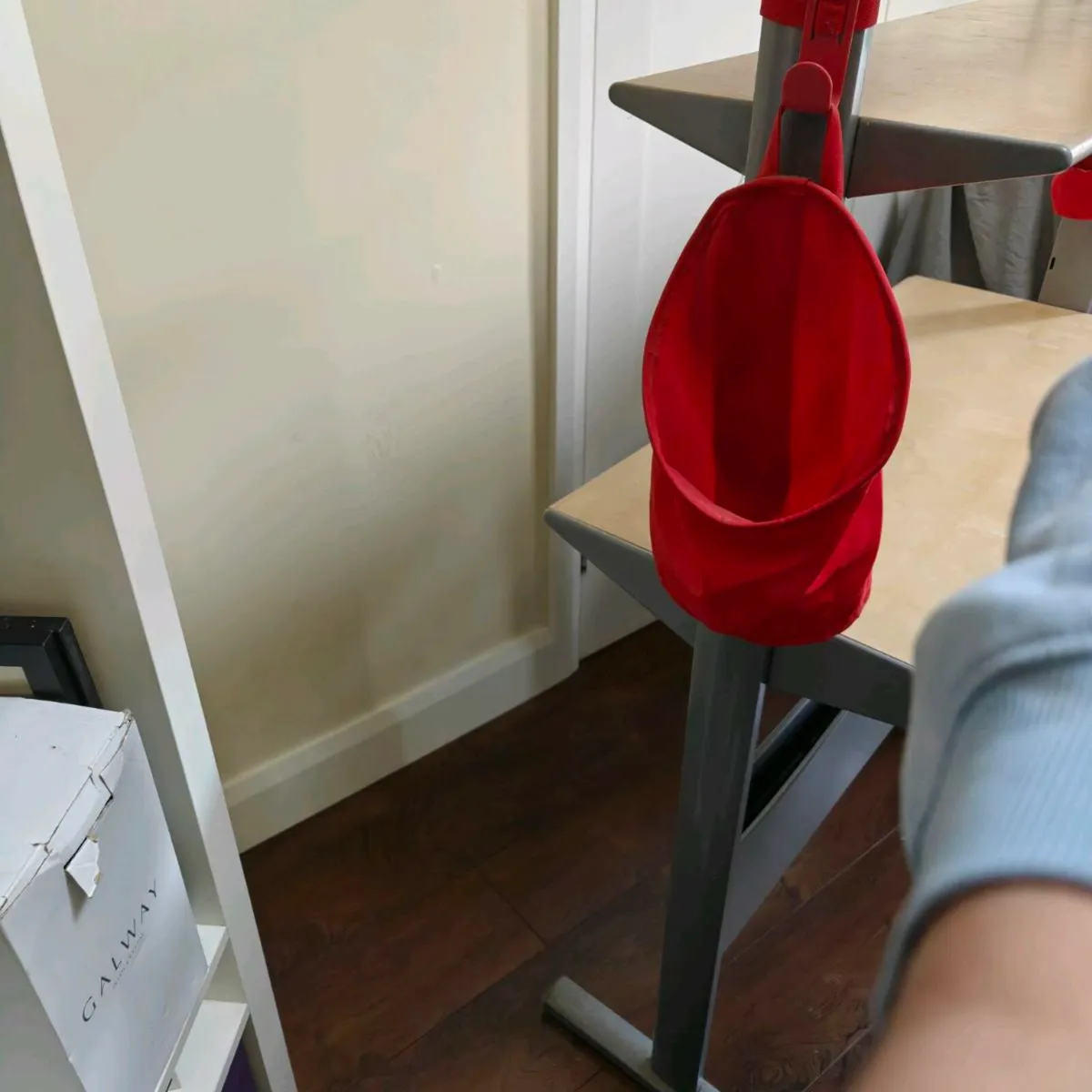Modern Study / Computer Desk with Shelves - Image 3
