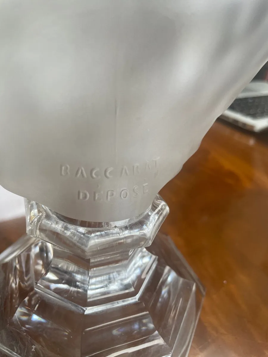 Baccarat Crystal Madonna Bust. - Image 3