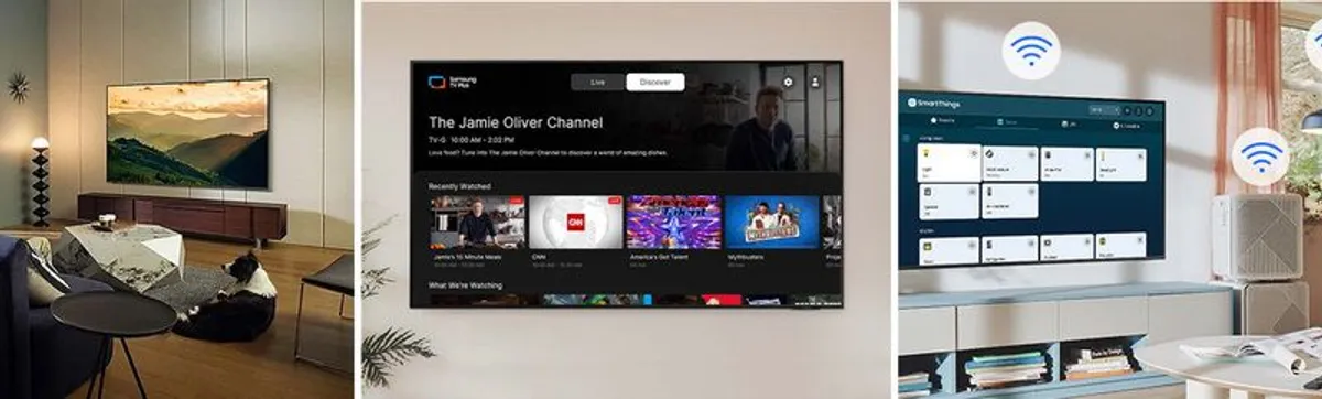 Samsung 55" Q60c Qled 4k Hdr Smart Tv - Image 2