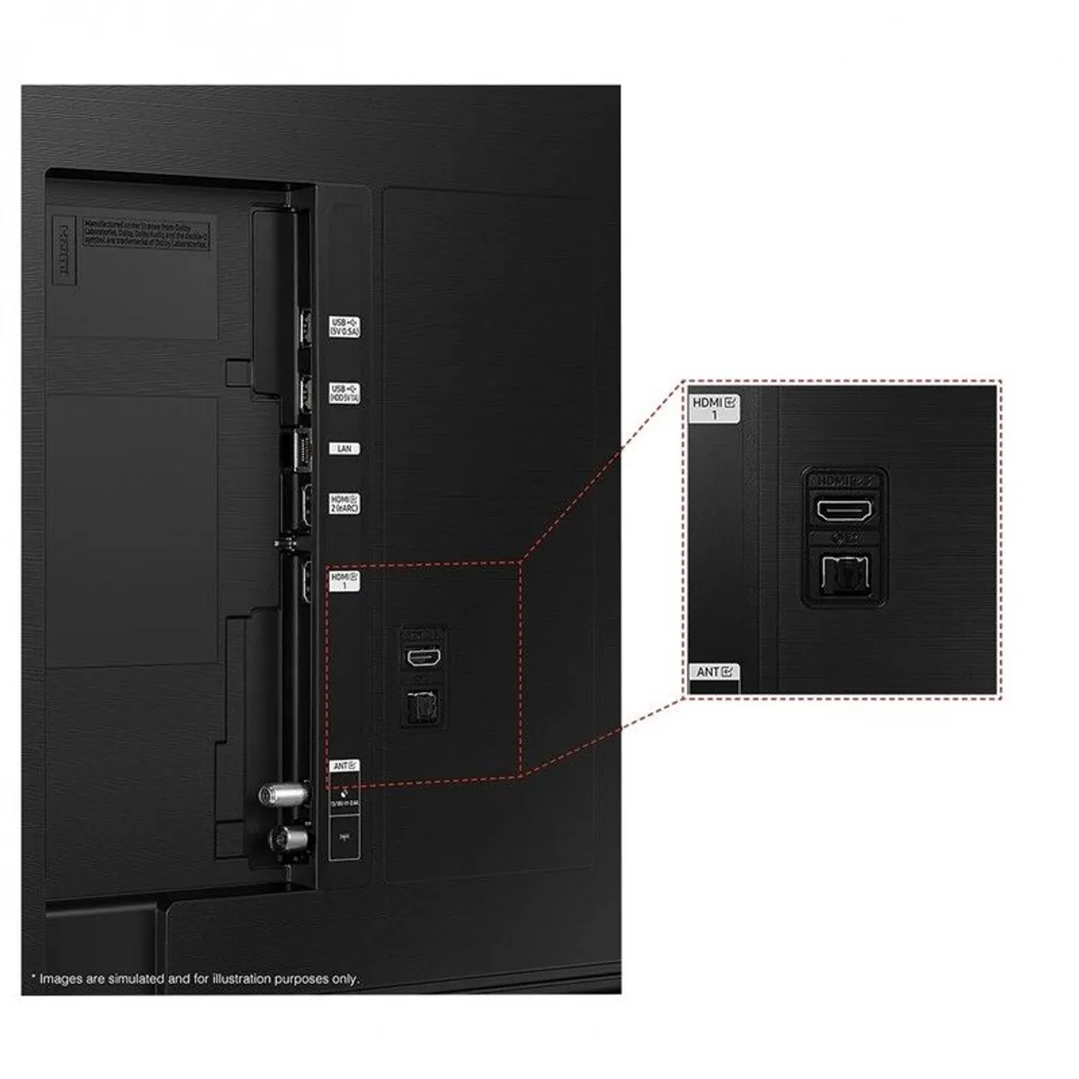 Samsung 55" Q60c Qled 4k Hdr Smart Tv - Image 4