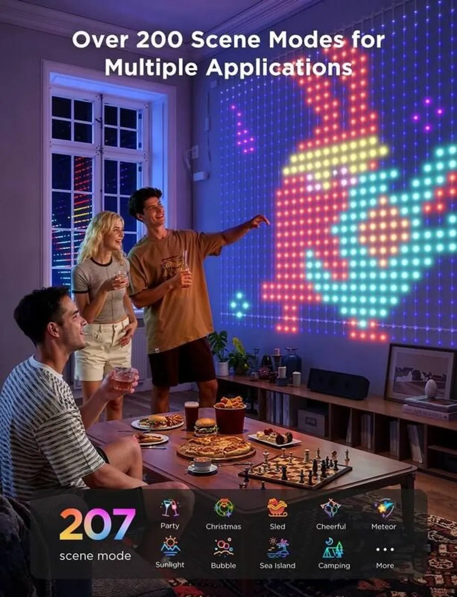 Govee Curtain Lights 2 - Image 1