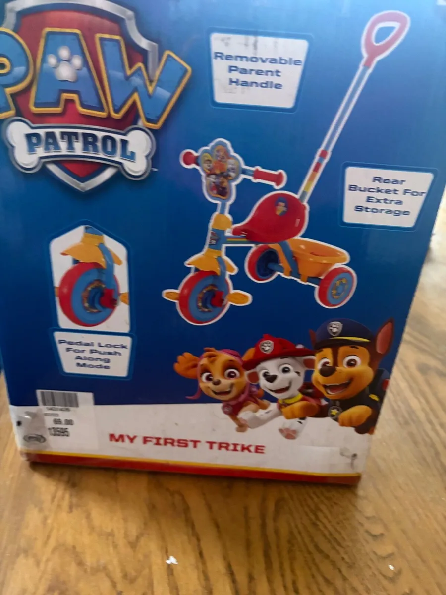 Brand new Paw Patrol Trike - Image 2