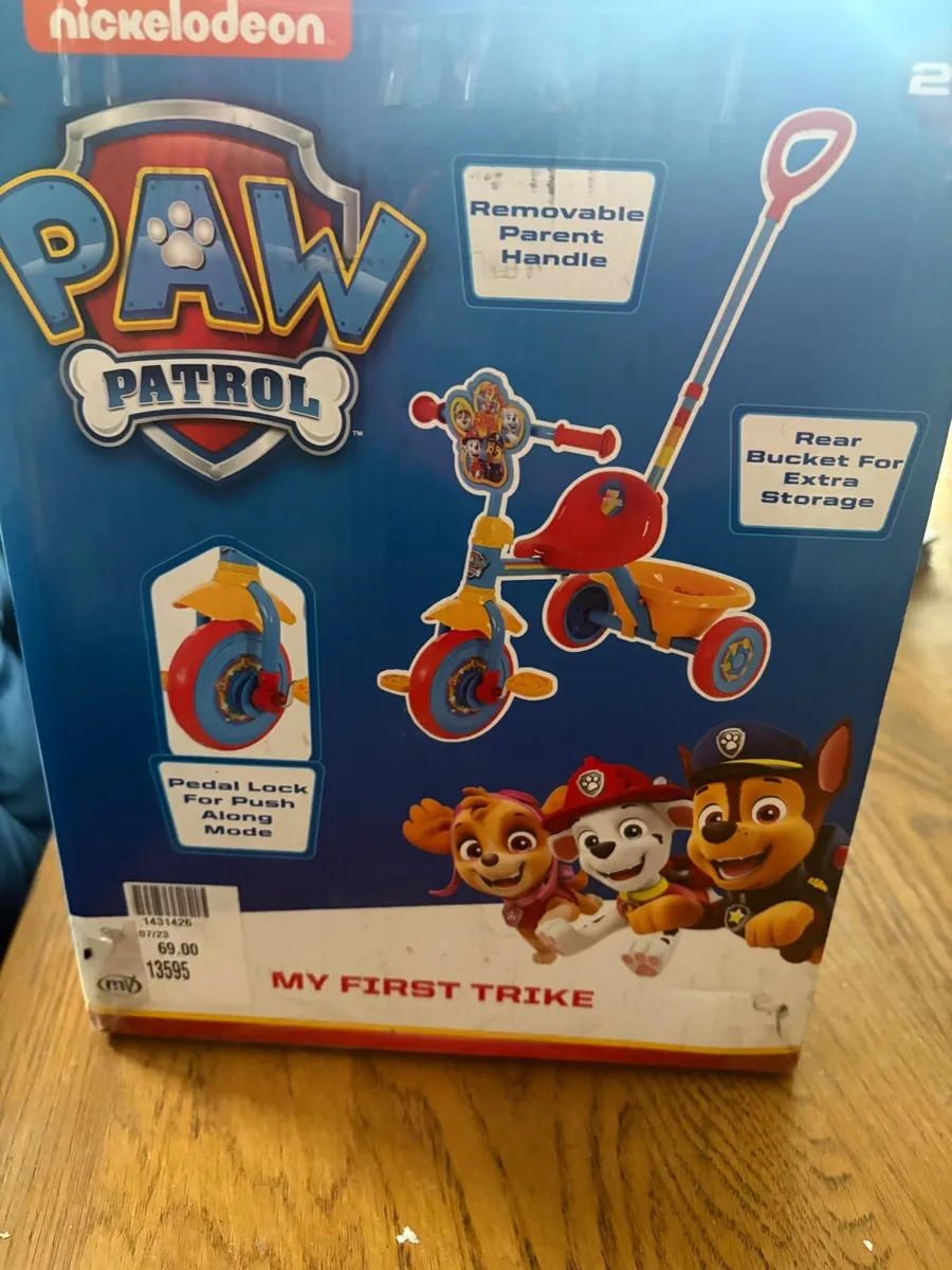 Brand new Paw Patrol Trike - Image 3
