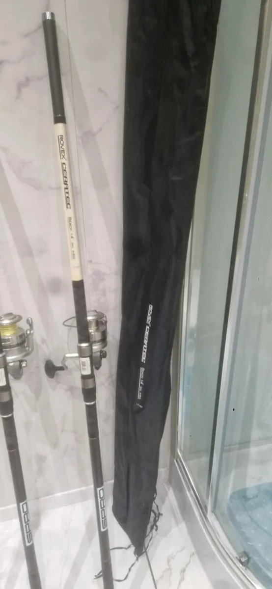 Beachcaster, fishing rods. - Image 4