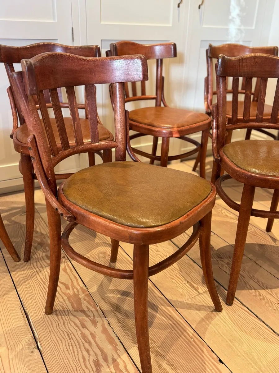 Set of 6 Vintage chairs - Image 3