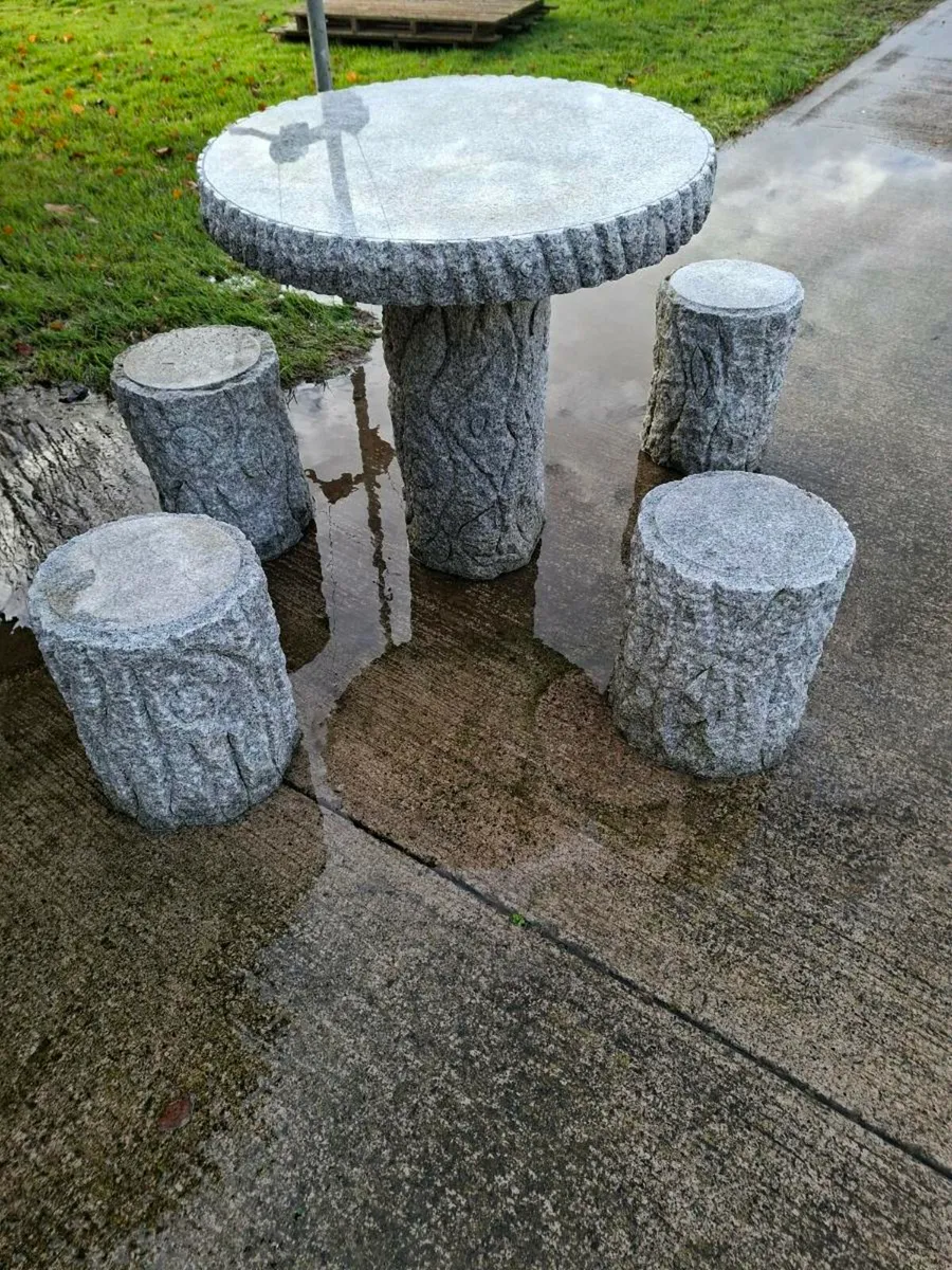 Round Granite Table - Image 2