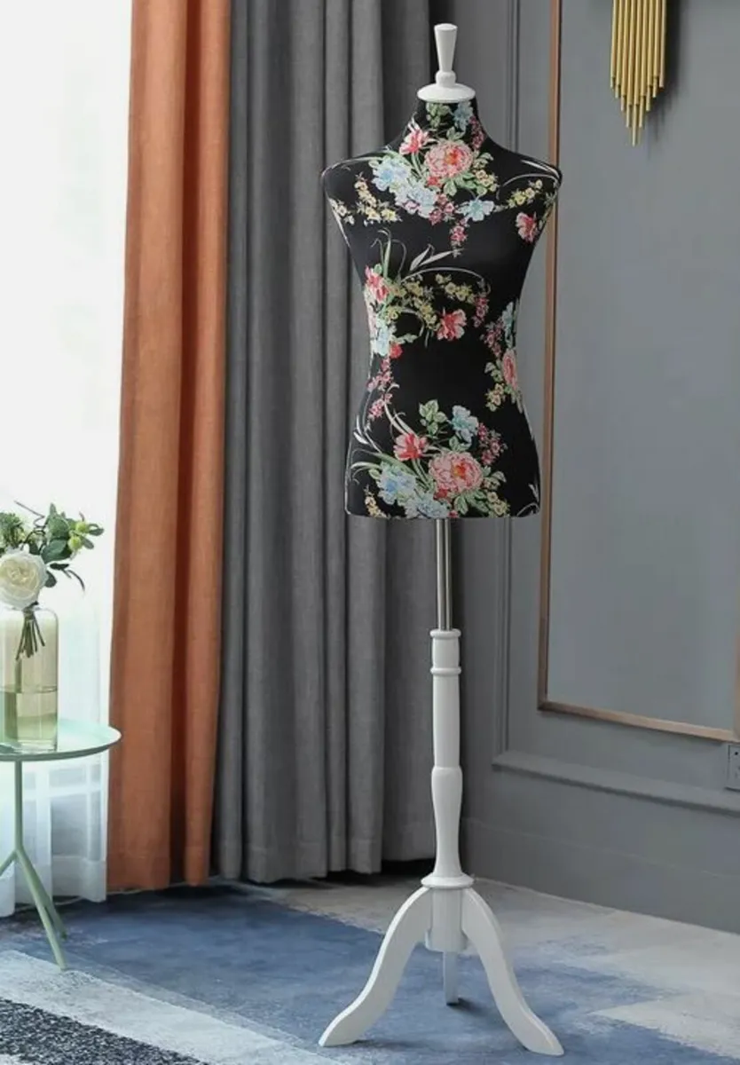 New Dark Floral Design Mannequin - FREE DELIVERY - Image 2