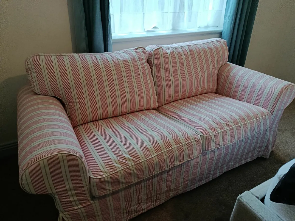 IKEA 2 seater EKTORP sofa : good condition - Image 3