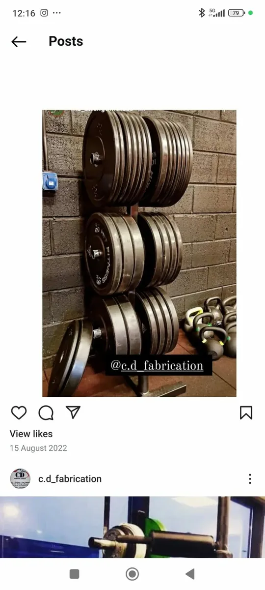 Weight plate tree - Image 1