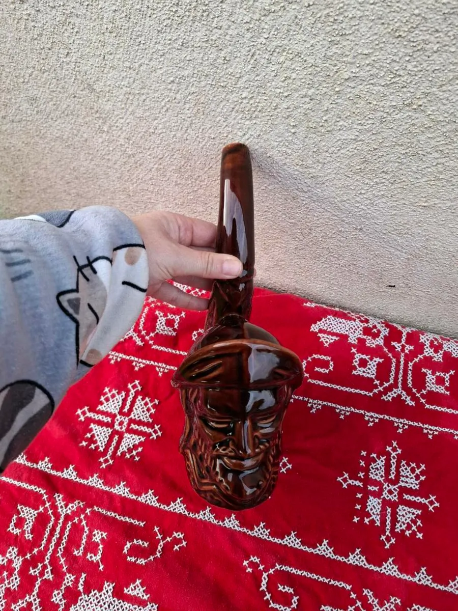 By post only unusual brown pipe bottle - Image 2