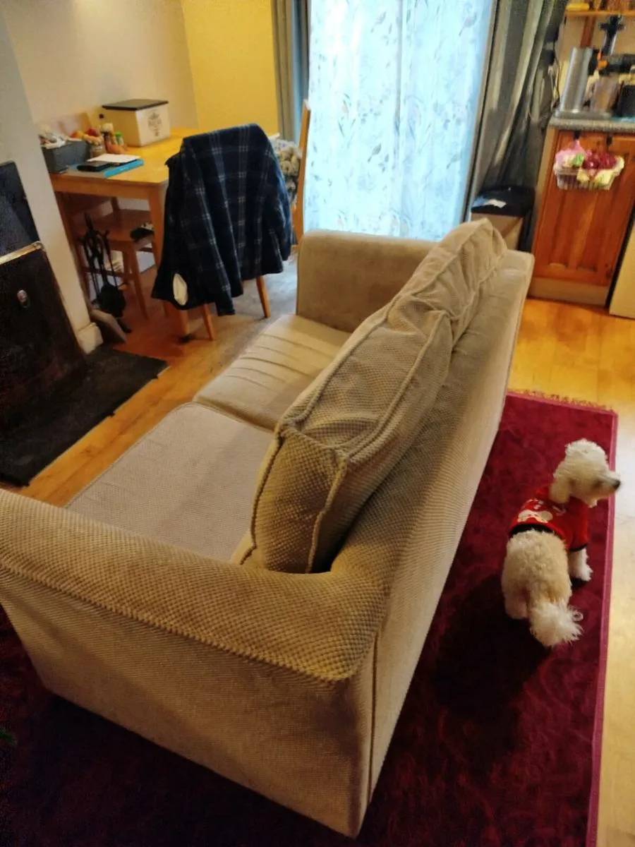 Couch with double bad never use . - Image 3