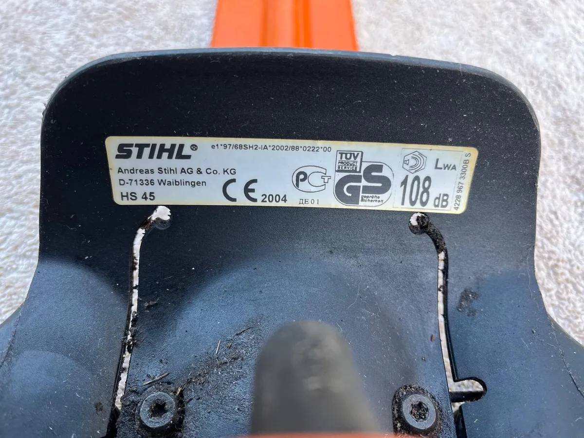Stihl hedge cutter - Image 2
