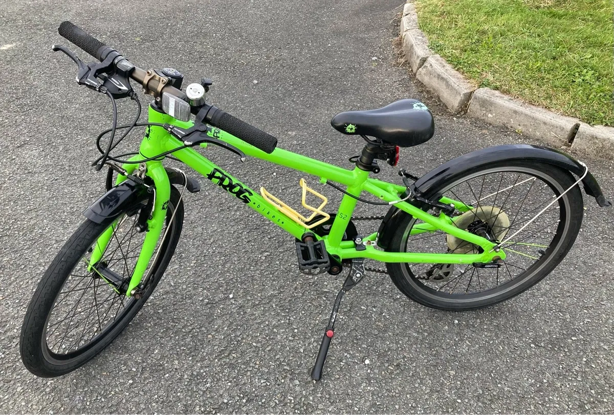 Kid’s Frog 52 Green bike. 18”, 8 Gears - Image 2