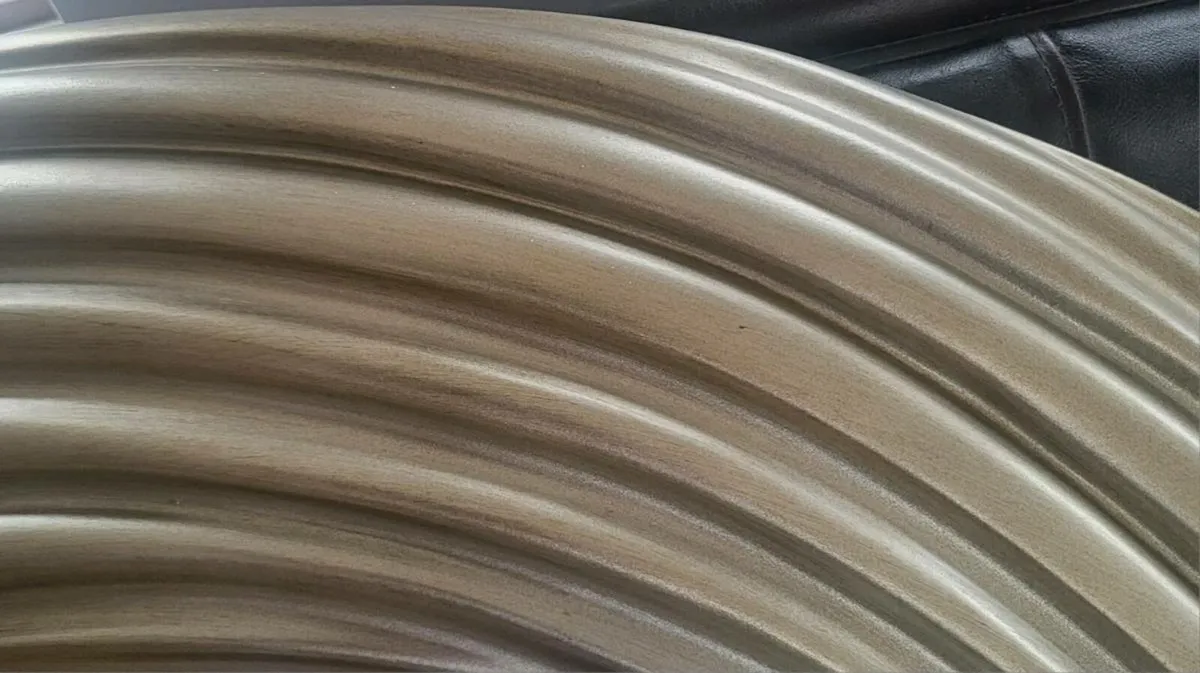 Gold Patterned Wall Mirror - Image 2