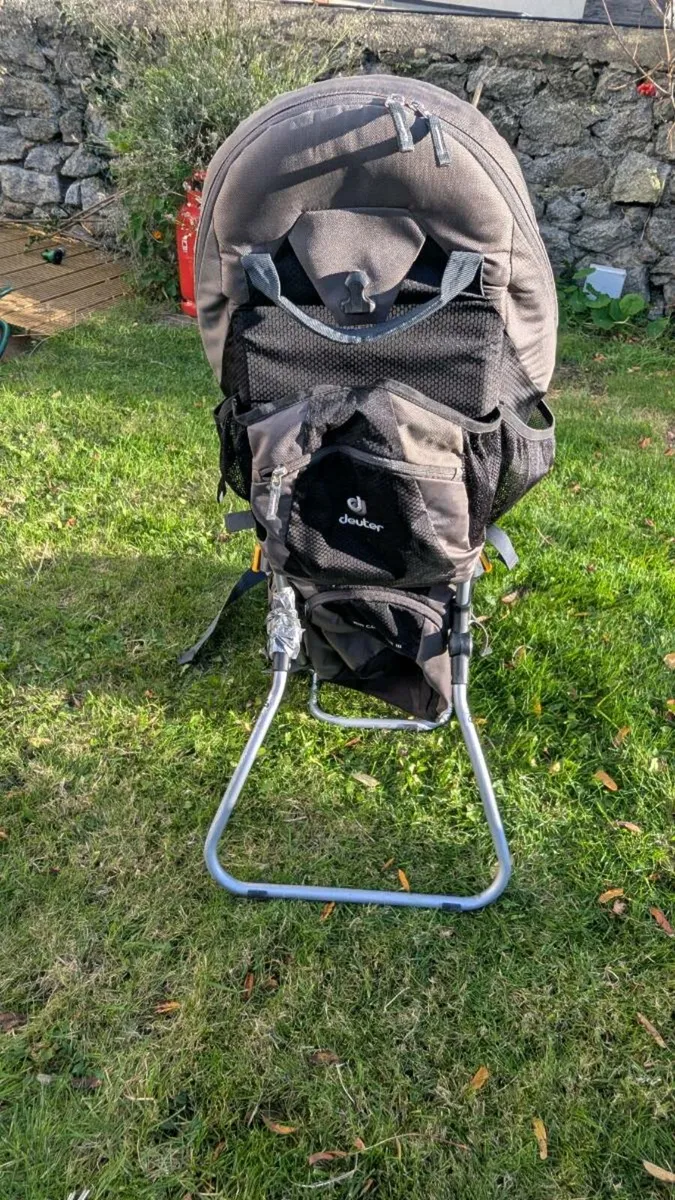 Deuter Kid Comfort 3 Baby Hiking Carrier - Image 1