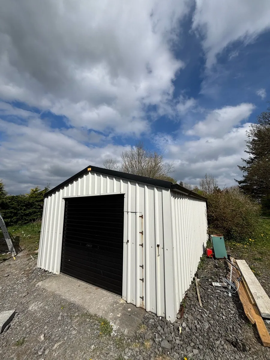 Steel Shed / Garage - Image 1