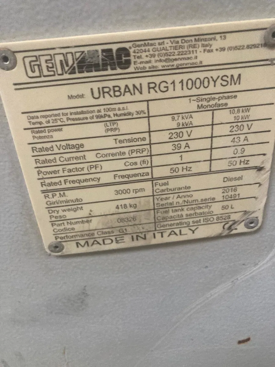 Genmag 10 KW Diesel Generator - Image 3