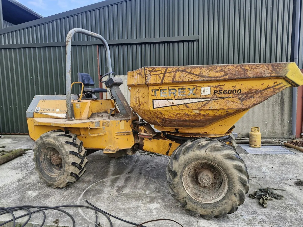 Terex 6 ton swivel dumper