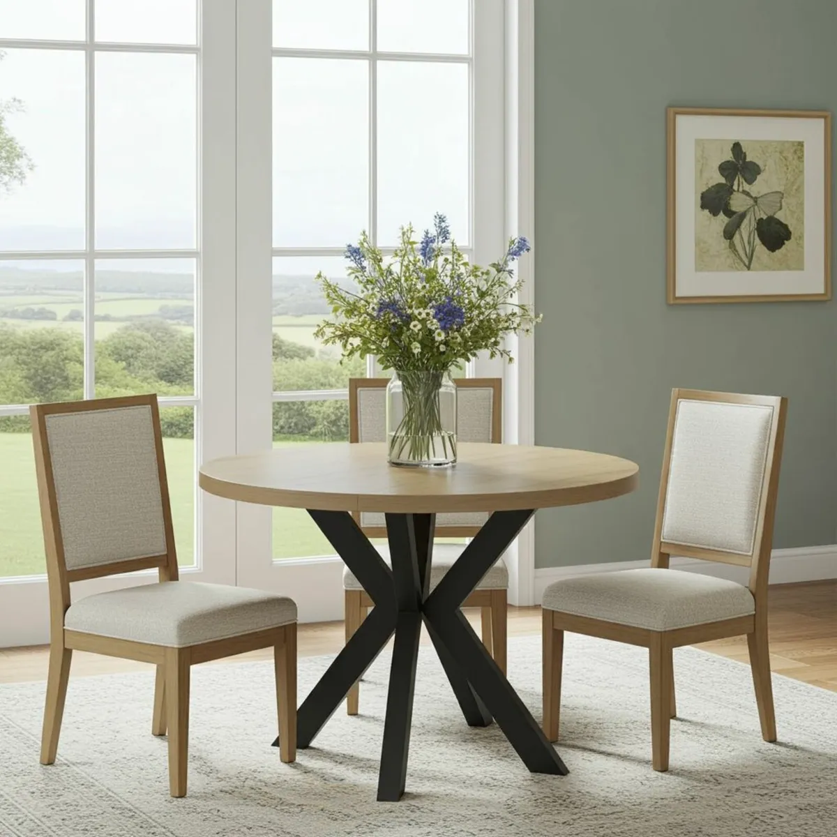 Orion Industrial Extendable Dining Table 180cm - Image 2