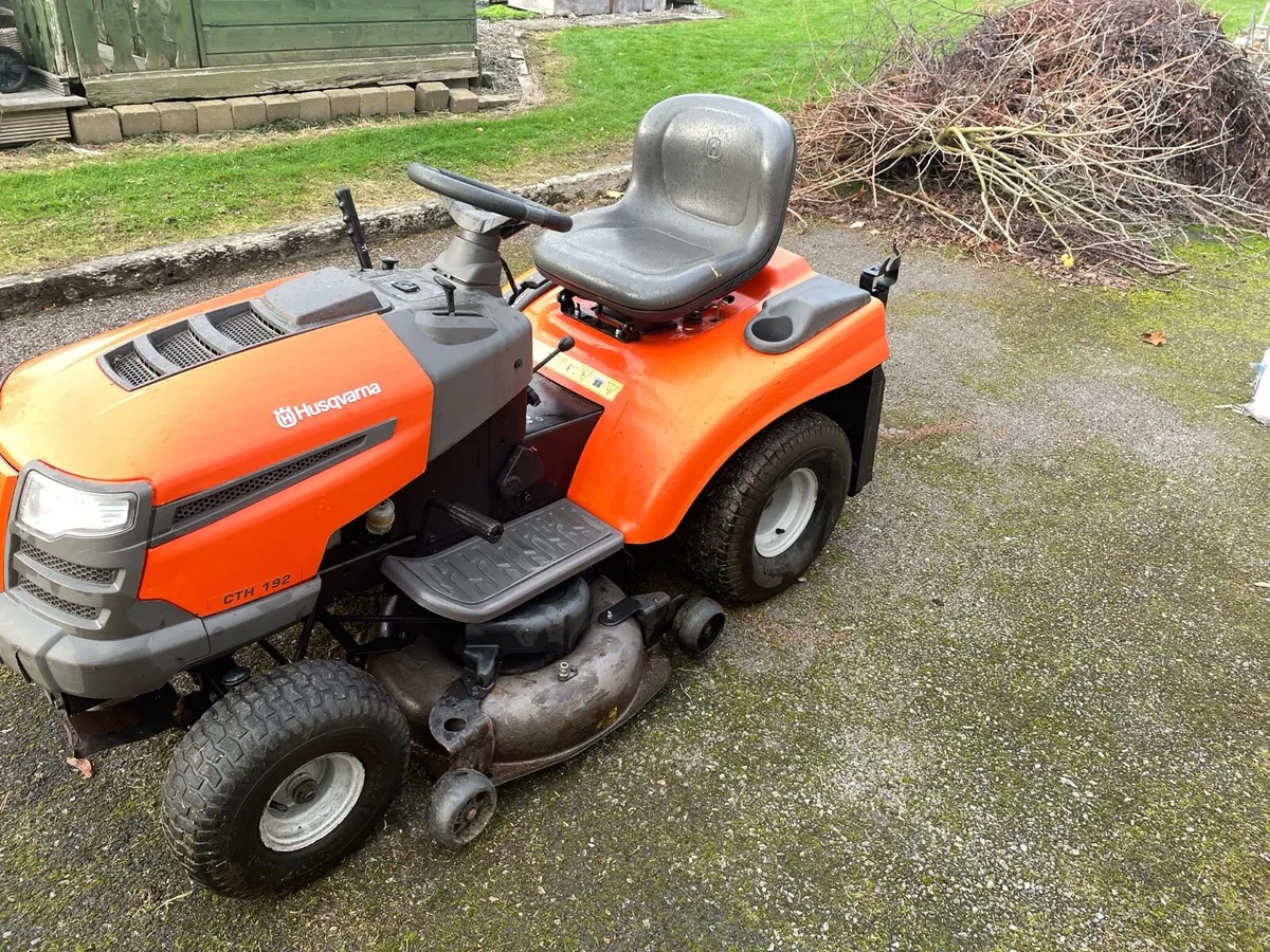 Husqvarna CTH 193 ride on - Image 1