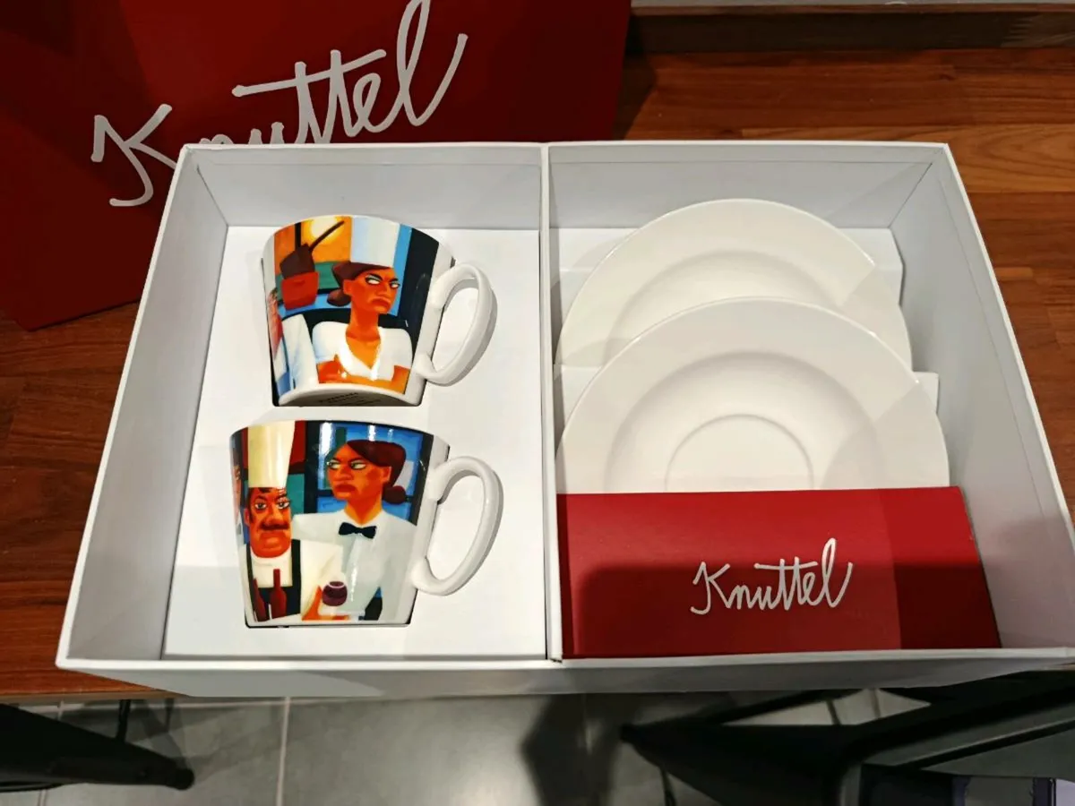 Knuttel Set of 2 cups and saucers gift box - Image 2