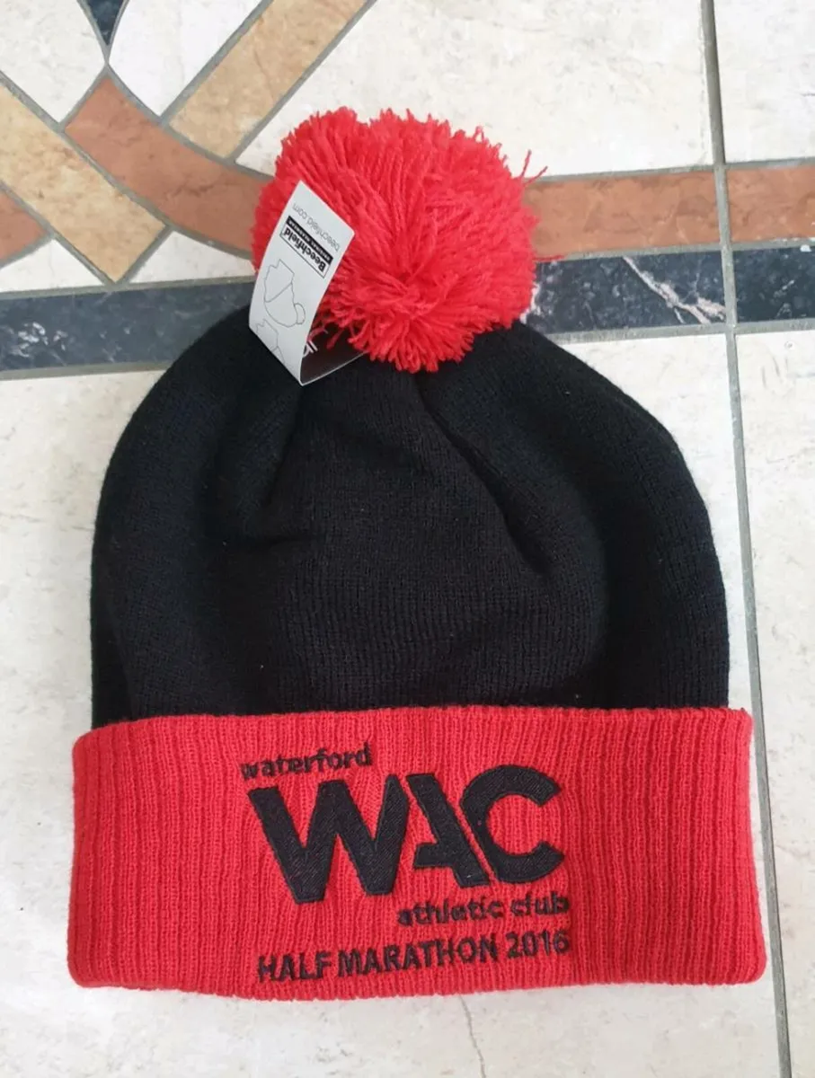 WAC Half Marathon & DCM Bobble Hats - Image 1