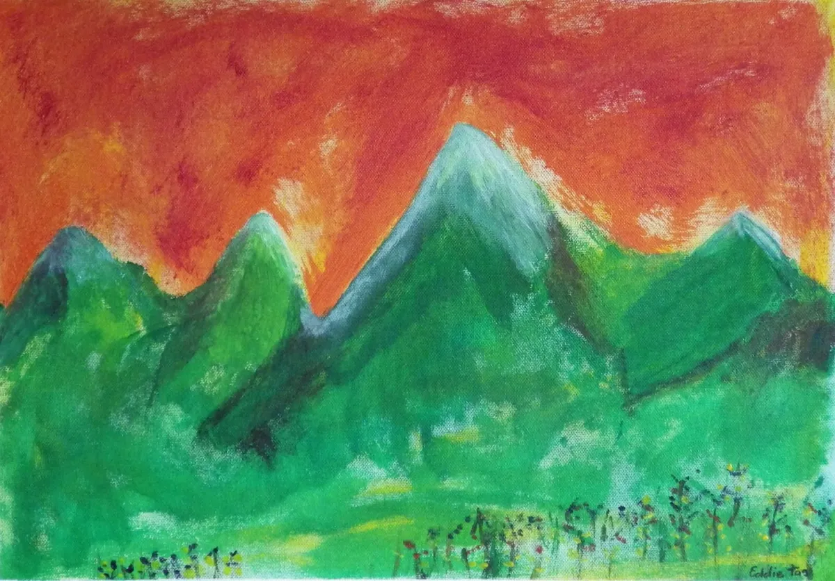 Art Acrylic Painting - Image 1