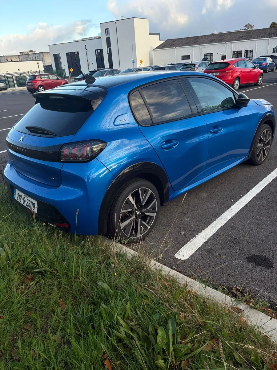 Peugeot 208 2021 1.5 Diesel GT Line Hatchback Blue - Image 4