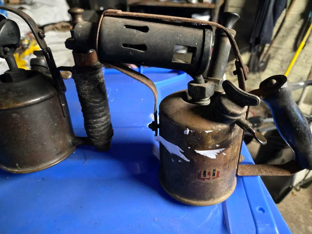 Vintage  blow lamps - Image 3