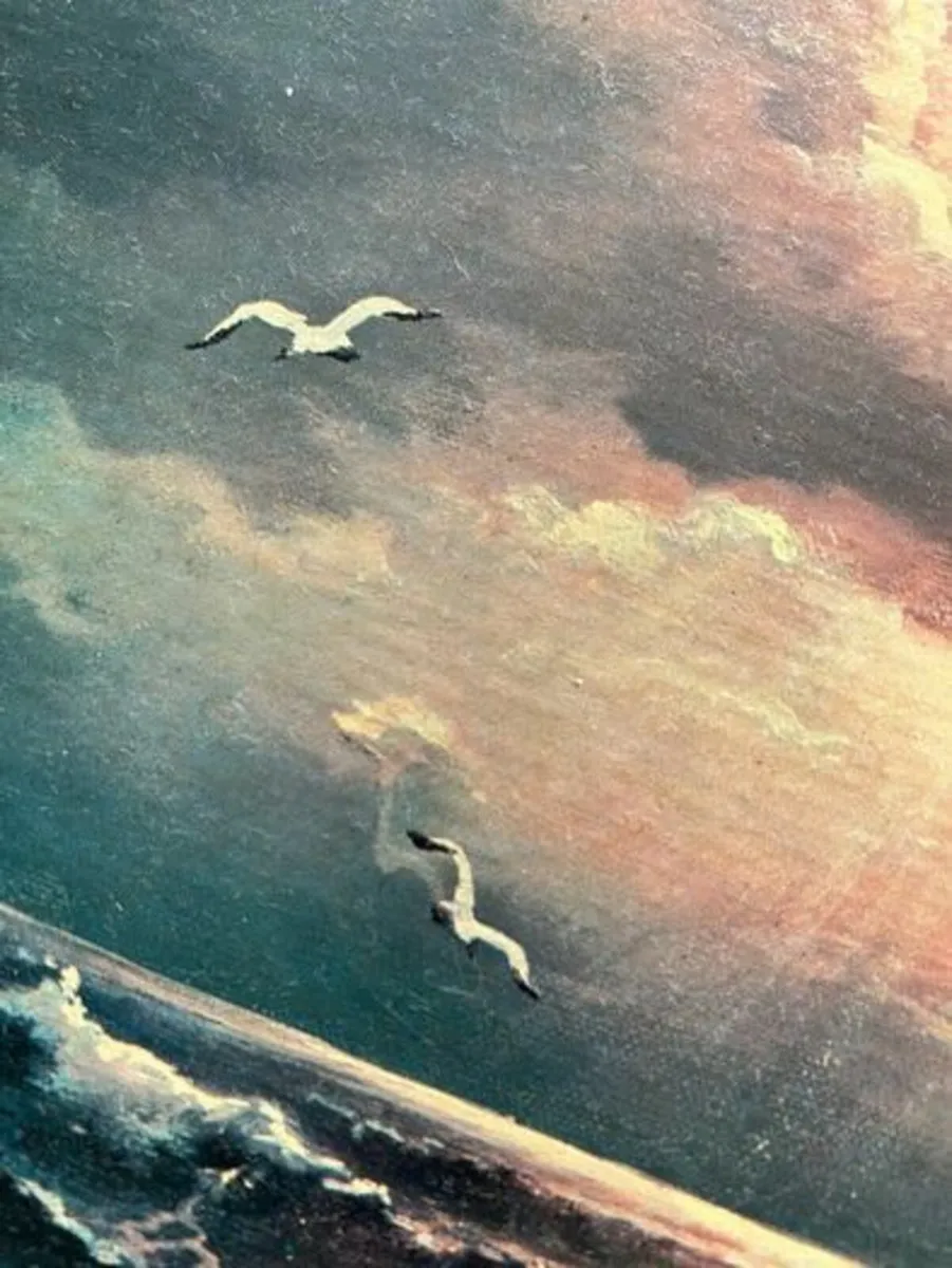 Eugene Garin old Large framed Print 100x 72cm - Image 3