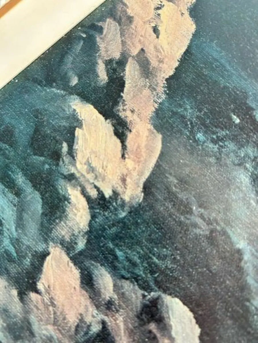 Eugene Garin old Large framed Print 100x 72cm - Image 4