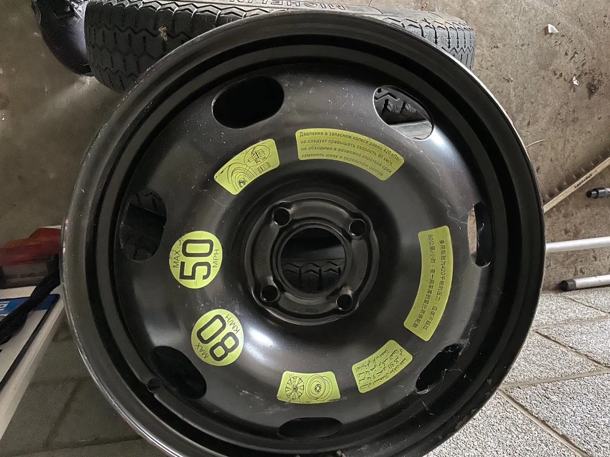 Space saver spare wheel……..Citroen C4 Cactus - Image 2