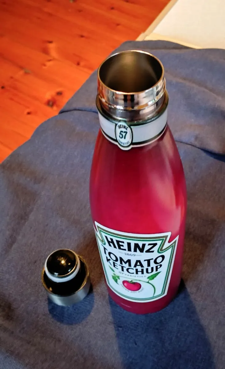 500ml Ketchup Design, Drinks Flask (New). - Image 2