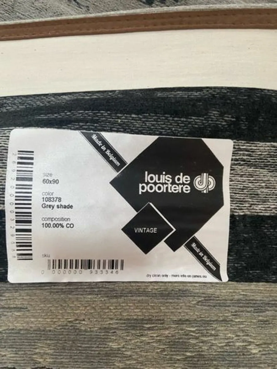 Louis De Poortere small rug 60x90 Brand New - Image 3