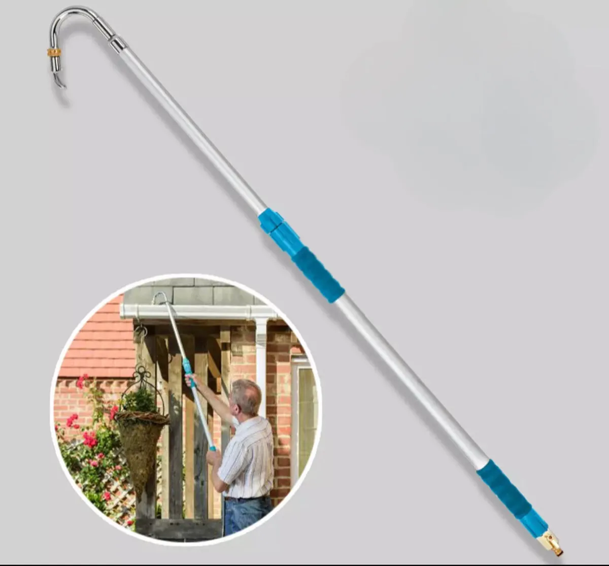 Telescopic Extendable Gutter Cleaner Pole - Image 1