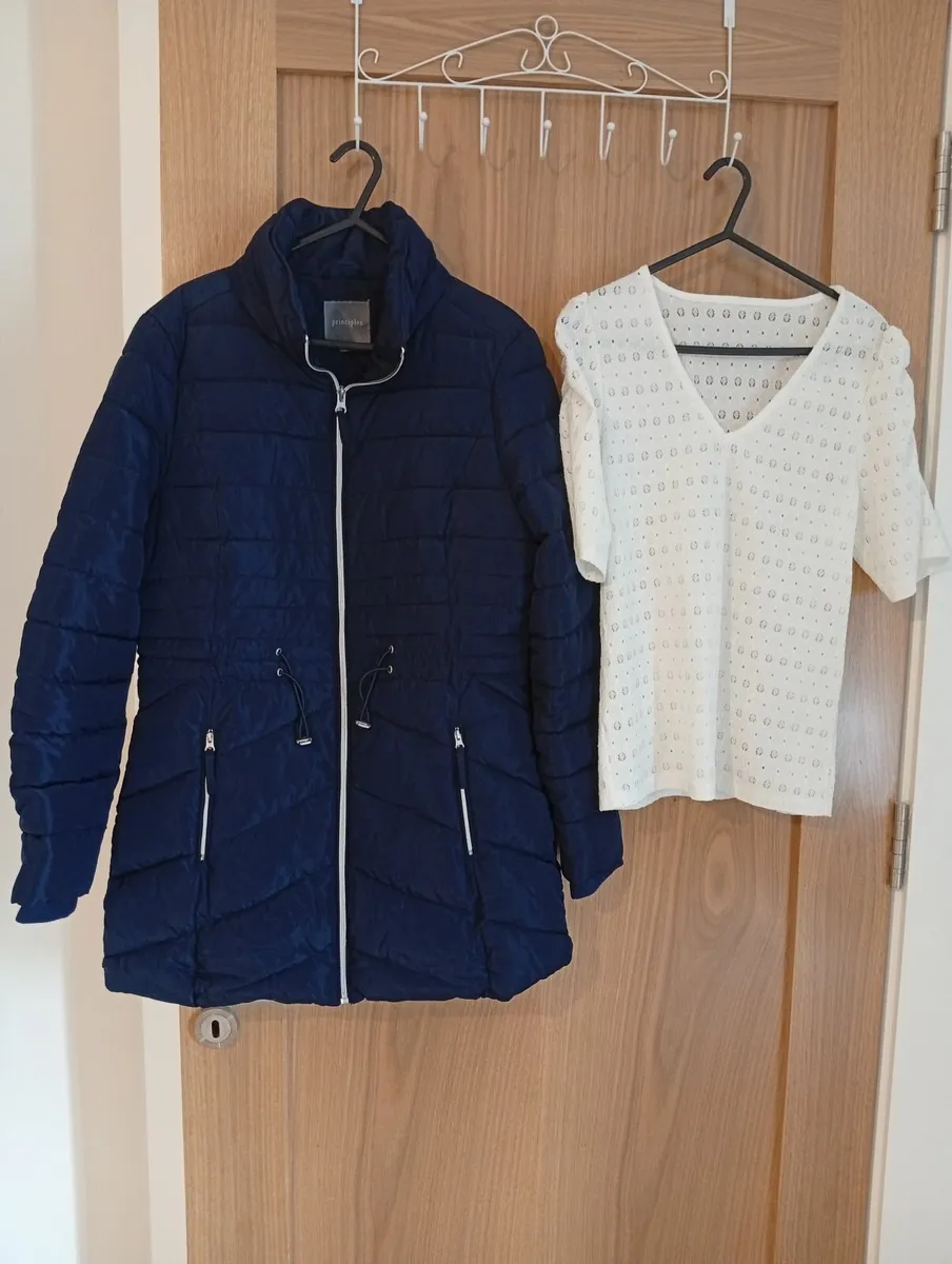 Womens Coat&Top, Small 12, New condition