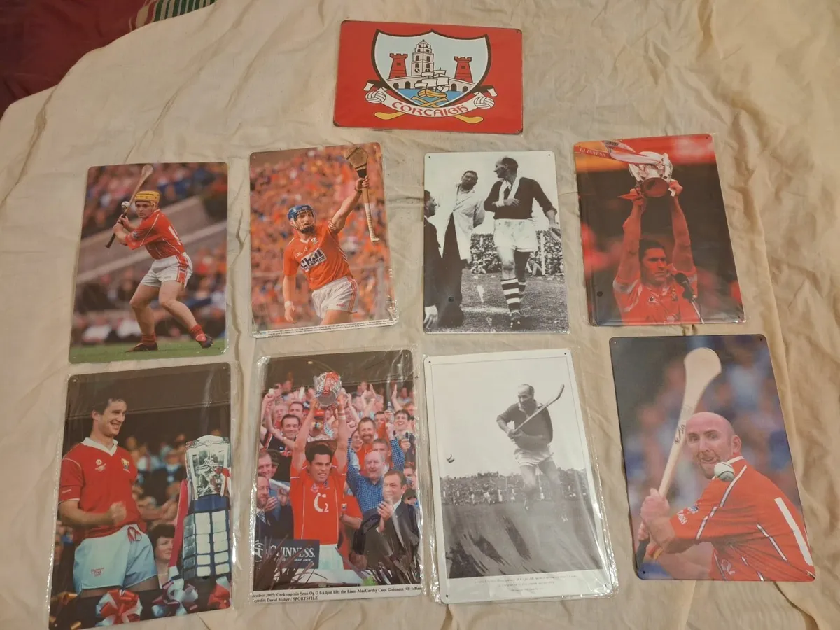 Selection of Cork Hurling Wall Plaques - Image 1