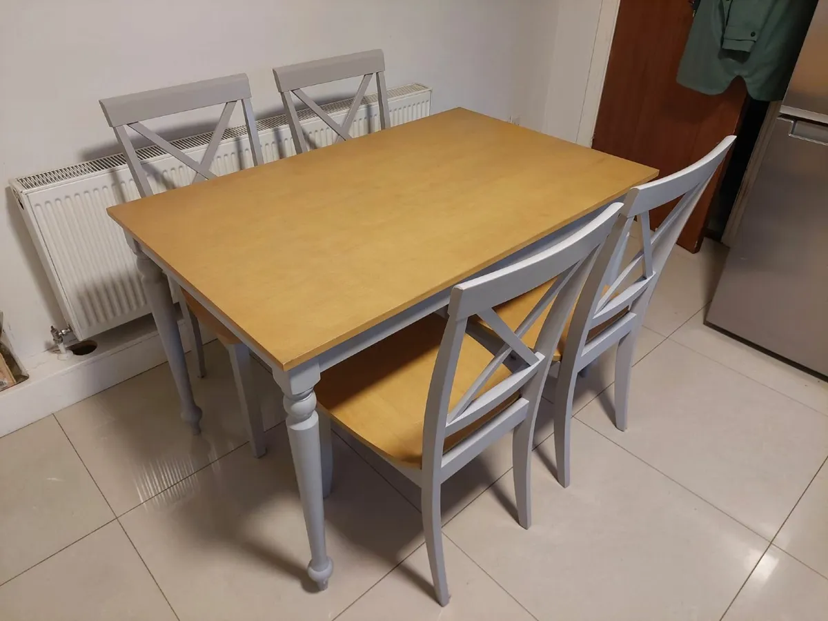 Dining Table and Chairs - Image 1