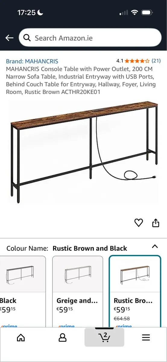 Hallway/Behind couch table