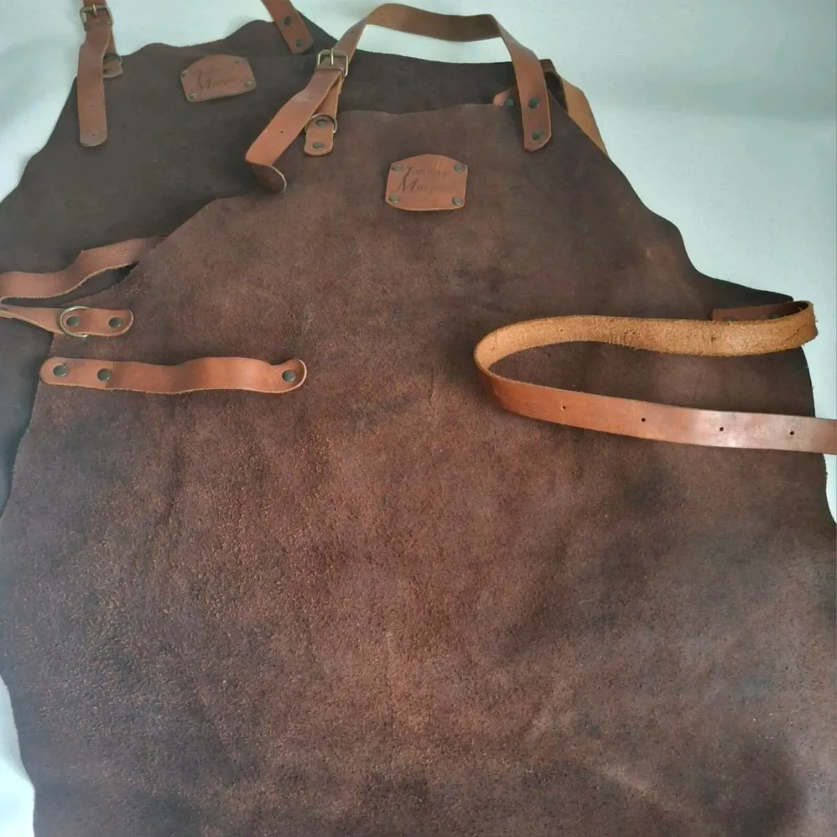 Leather Suede Aprons - Image 1