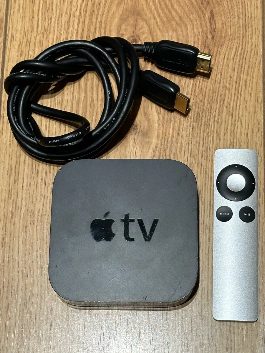 Apple TV 3rd Generation + Remote + HDMI Cable - Image 1