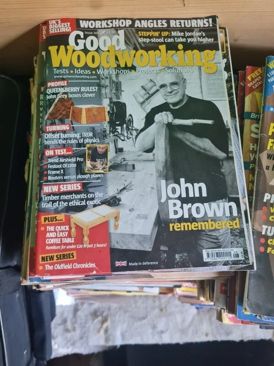 150 woodworking magazines - Image 3